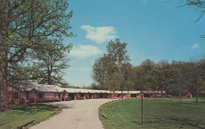 Oak Grove Motel - Oak Grove Motel Postcard